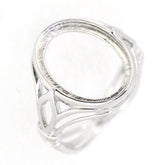 sterling silver ring settings - Syzjewelry